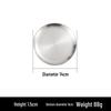Korean Style Stainless Steel Round Plate
