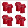 MLB Los Angeles Angels Mike Trout 27 Embroidered Baseball Jersey Unisex Fan Apparel