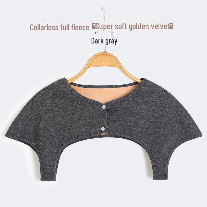 Unisex Velvet Waistcoat: Keeps Warm, Protects Shoulders and Neck, Prevents Periarthritis; Ideal for Autumn and Winter Confinement and Sleeping.