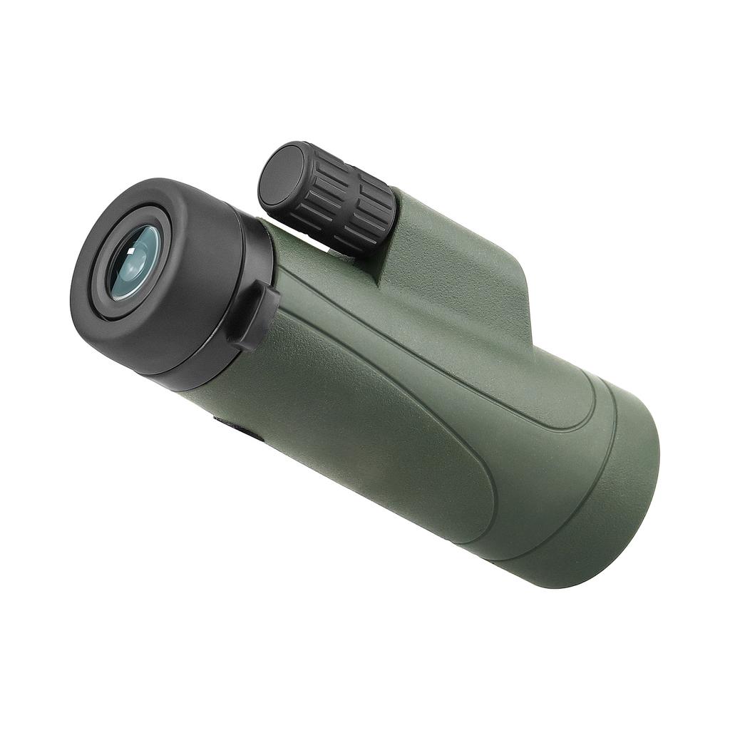 New 12X42 Green Telescope High-definition and High-power BAK4 All Optical Lenses with Bracket Outdoor Telescope