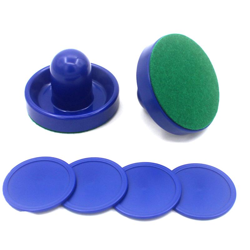 8Pcs/Set Standard Plastic 60Mm Strikers Air Hockey Pushers And Pucks Replacement For Game Tables Goalies Accessories