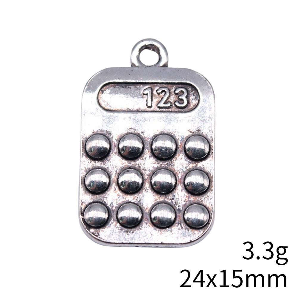 Father's Day Charms Bulk Study Tools Charms Pendant Backpack Bracelet Pendants
