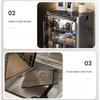 Dustproof Desktop Cup Storage Rack Multi functional Drain Cup Rack Kitchen Cupboard  Bathroom