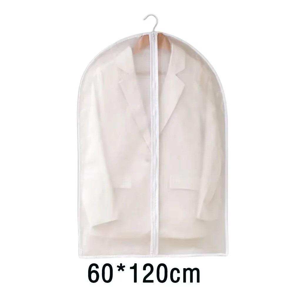 

Transparent Clothes Dust Cover for Wedding Dress Suit Coat Closet Wardrobe 60x120cm