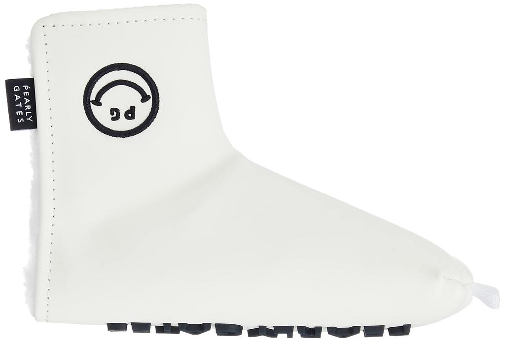PEARLY GATES Unisex Putter Cover for Ping-Type Golf Clubs, Standard Matte Synthetic Leather PT / 053-3984503 030_White FR