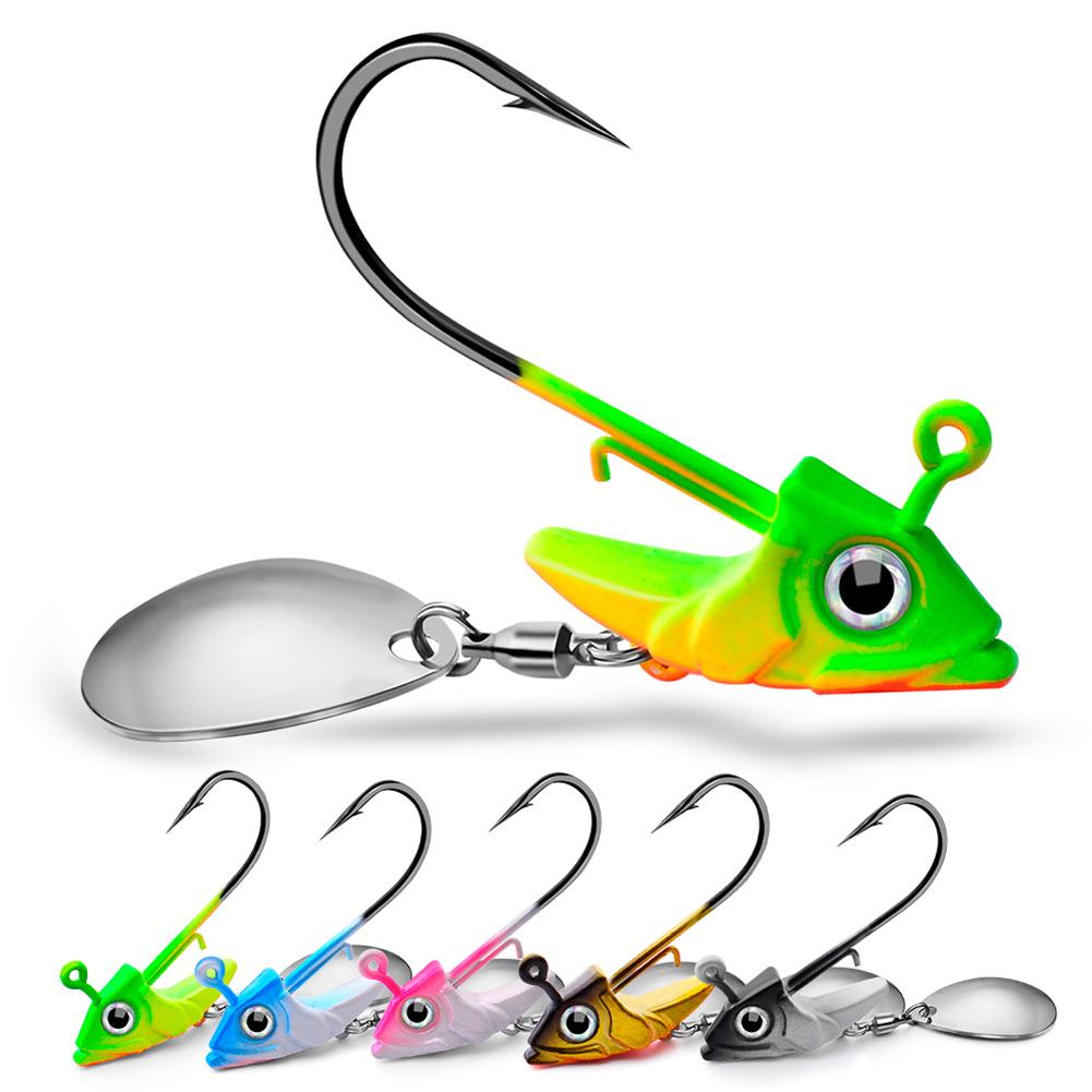 Triangle Head Jig Barbed Fishing Hooks Lure Hook Fishhook 10.5g 15g Fishing Tackle Accessories