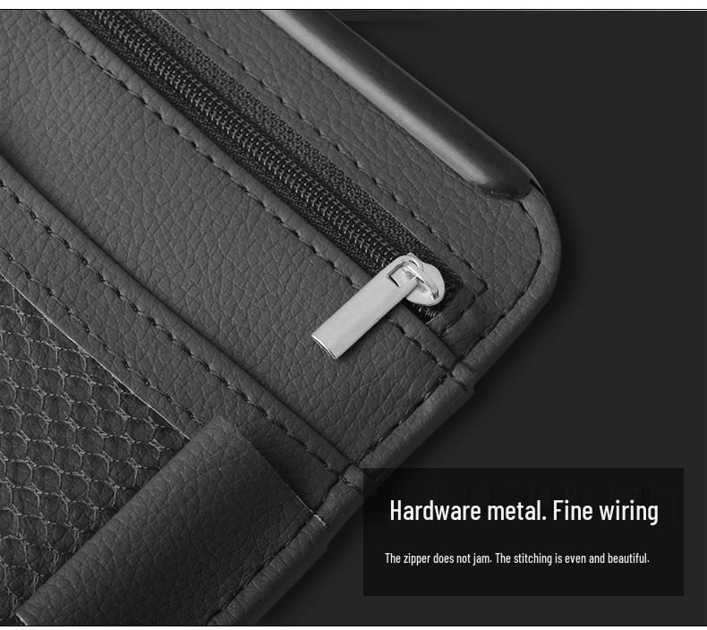 Car Sunshade Glasses, Document & Card Holder Storage Bag