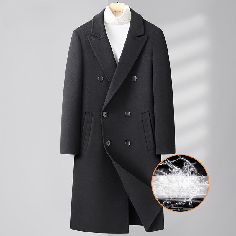 Мужское шерстяное пальто — фото 7