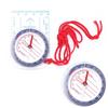 Multifunctional Keychains Compasses Portables Navigation Hiking Equipment for Campers and Explorers