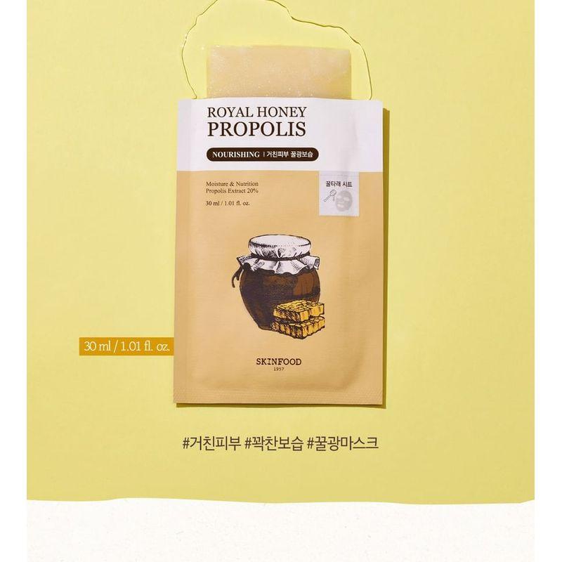 Skinfood Royal Honey Propolis Enrich Mask Set
