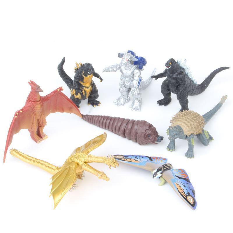 Superior 8pcs Godzilla 2 King Of The Monsters Action Figure Toy Pvc Doll For Kids Gift And Decor