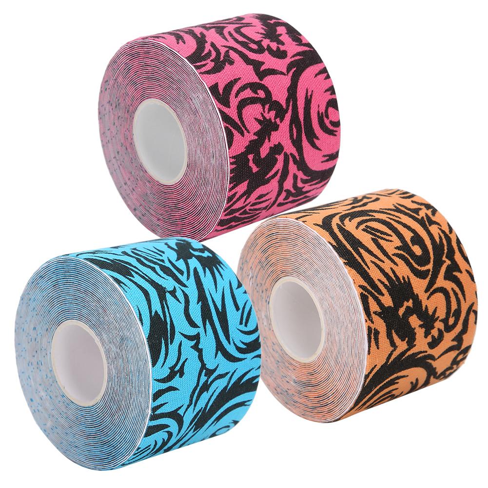 Camouflage Waterproof Soft Sports Bandage Breathable Pain Relief Protection Muscle Tape