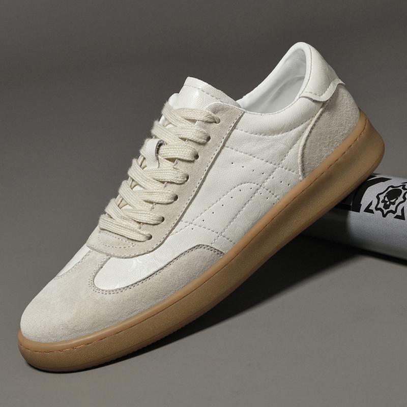 Fashion Fashion Genuine Leather Men's Casual Shoes Breathable Tenis Masculino Summer Man Sneakers Classic Skateboard Footwear Trainers