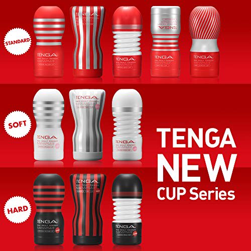 TENGA Rolling Head Cup Complete Set 3 Types Standard Soft Hard