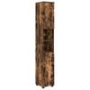 Bathroom Furniture Set 5 pcs Smoked Oak 35 x 30 x 192 cm