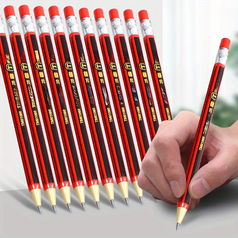 5-Piece Mechanical Pencil Set 2.0mm writing pencils with matching replacement leads Smooth writing with minimal lead breakage 2B hardness