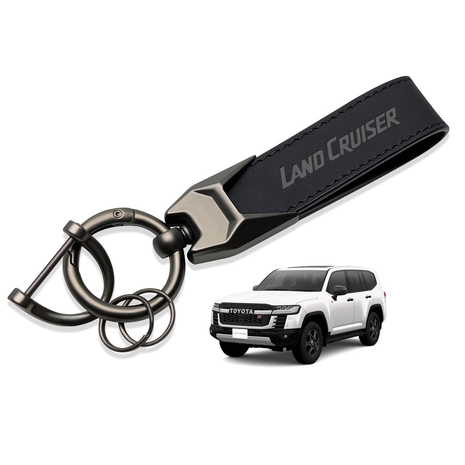 

[MiJuduo] Автомобиль Land Cruiser 250 Series TRJ250W GDJ250W из натуральной кожи чёрный