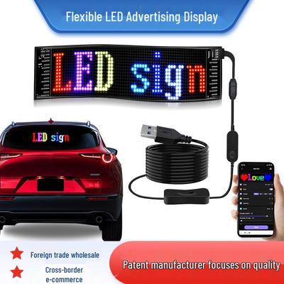 Fahrzeug-LED-Softscreen: Bluetooth-fähiges flexibles Auto-Display