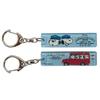 Ushikubo Kougei Peanuts Snoopy School Bus Acrylic Stick Keychain Woodstock & Olaf Keyring Bag Charm SN-474