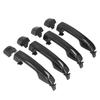 4PCSSet Exterior Door Handles with Caps 69217?60150?C0 Replacement for 4Runner 2010?2014