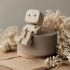 Swaying Wooden Figure Car Vents Clip Diffuser Home Office Decoration
