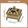 Burner Holder Chinese Ornament Censer Hollow Design for Office Living Room Bookshelf Bedroom