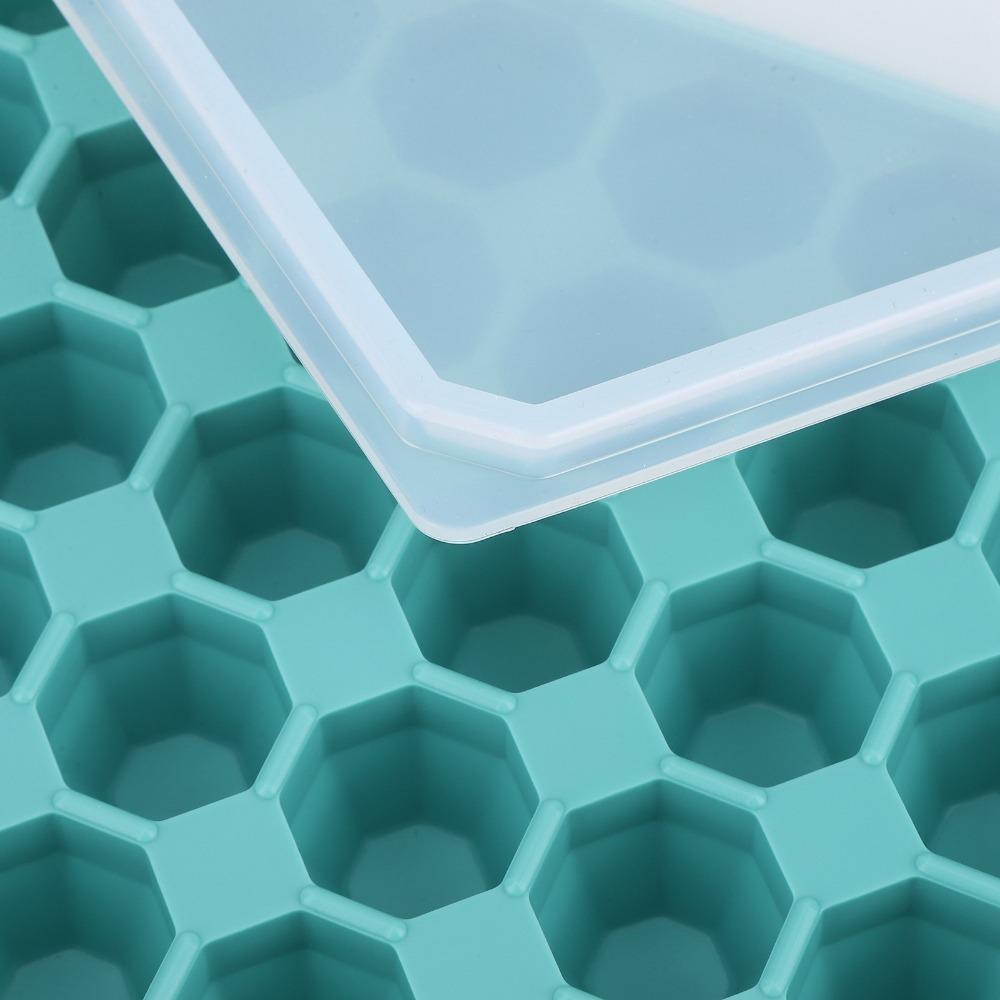 40 Grids Ice Maker Mold Silicone Flexible Ice Tray Practical Silicone Ice Cube Tray Bar зелёный
