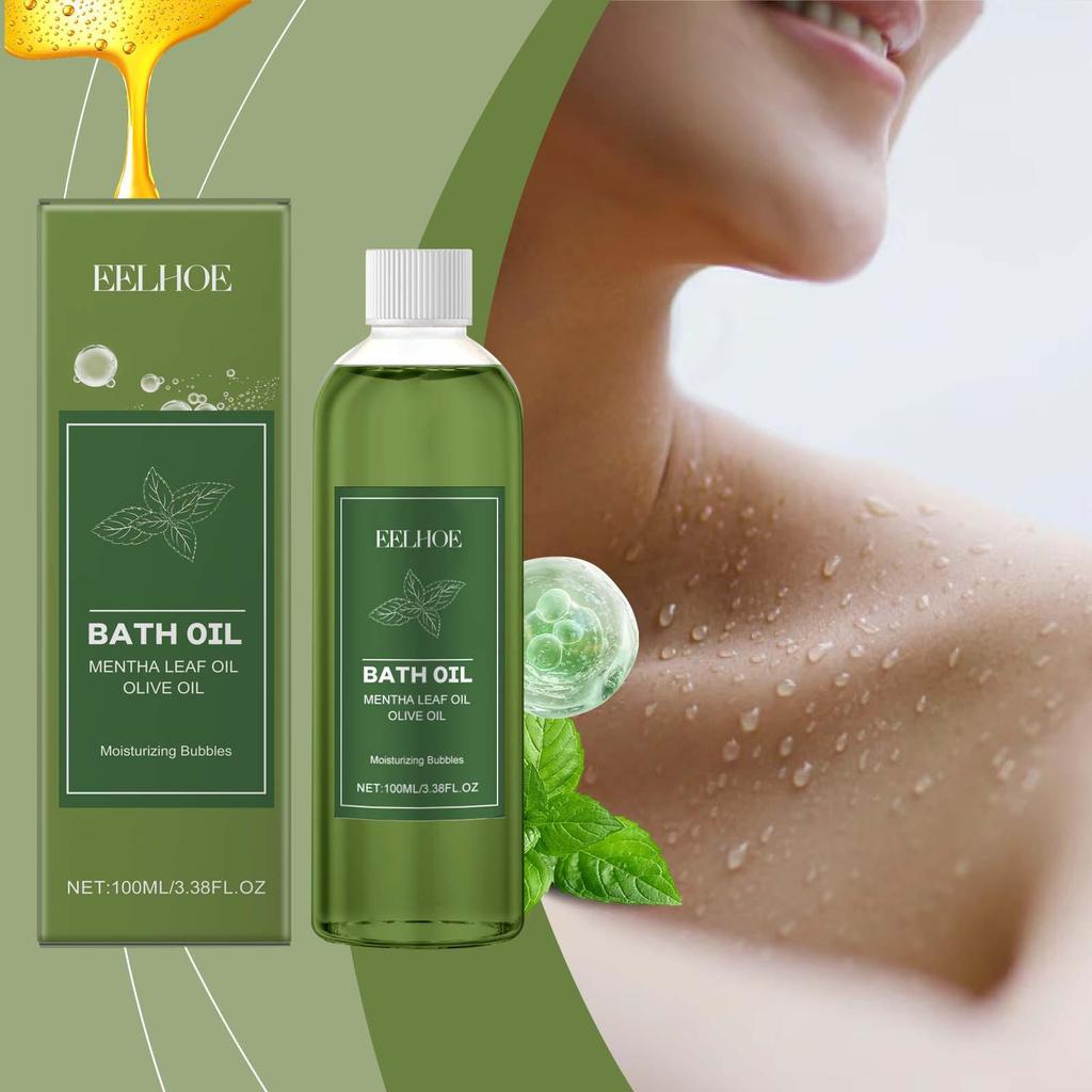 EELHOE Gentle Bubble Bath Oil: Nourishing, Moisturizing Skin Cleanser