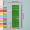 200-3200Sheets Waterproof Sticky Notes, Monochromatic, Plastic Memo Pad with Ruler for School, Office, Student Stationery