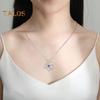 Heart Necklace for Women Romantic I Love You Forever Cubic Zirconia Heart Pendant Necklace for Valentine's Day Anniversary Gift