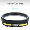 Multifunctional COB light Professional Powerful Cycling Hiking Outdoor Rechargeable LED lamp Mounted Lamp