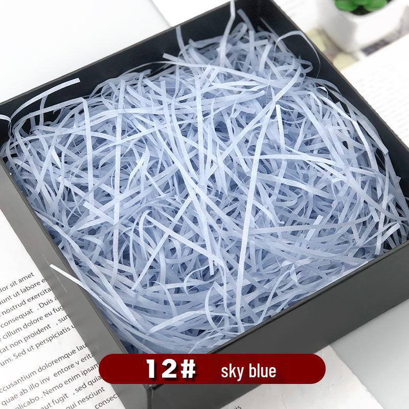 Raffia Paper Shreds for Gift Box Decoration - Colorful Confetti Strips