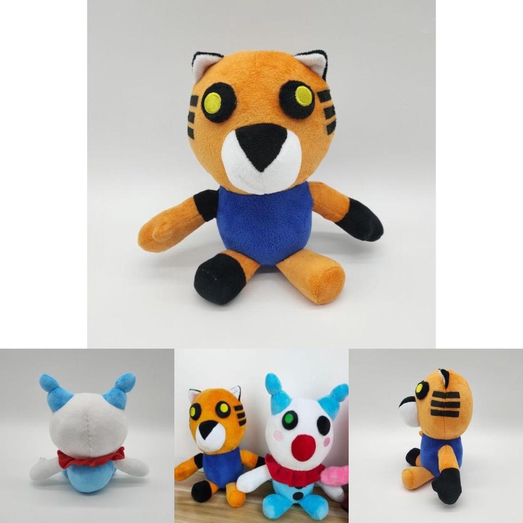 Adorable Roblox Piggy Plush Toy Tiger Clown Soft Doll Great For Kids Fans Gift