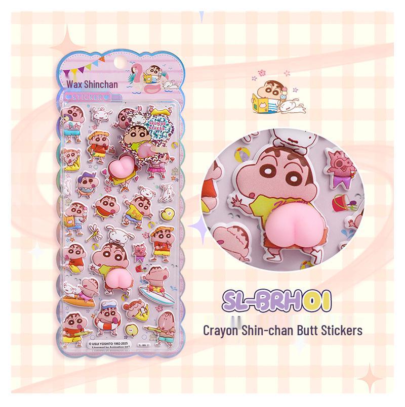 Popular 3D Animal Cartoon Crystal Stickers for Kids' Phone Cases