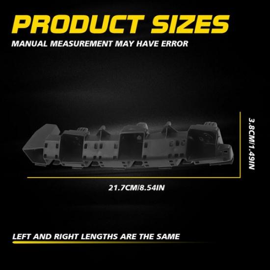 Front Left Right Bumper Headlight Retaining Bracket For 2012-2016 Subaru Impreza