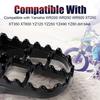 QAZAKY Svart Aluminium Fotpinne Vila Fotstöd Fotpinnar XR50 XR50R XR70R XR70R XR80R
