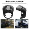 Headlight Fairing Windshield Wind Deflector Black ABS Fit For Motorcycle Headlight Fairing Motorbike Accessories Wind Deflectors