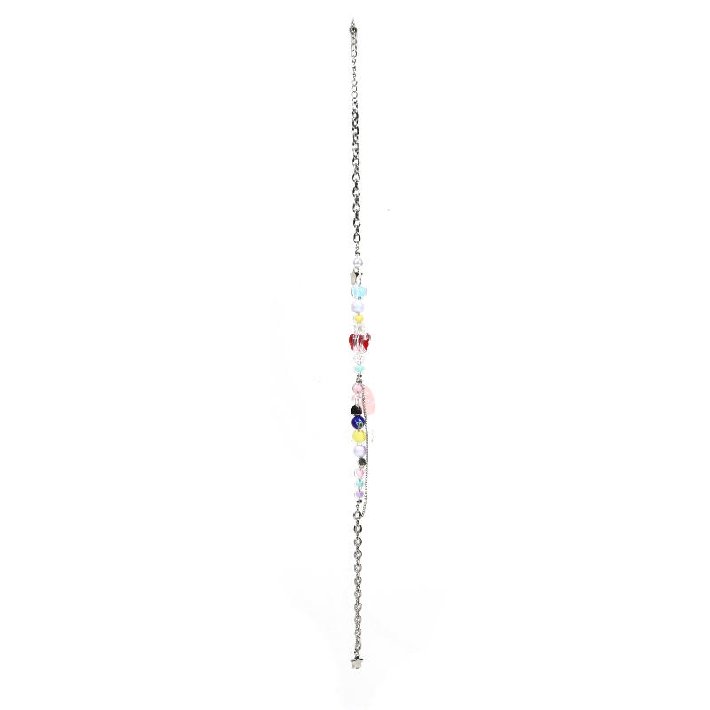 Bohemian Vintage Women Colorful Beaded Star Necklaces Sweet Aesthetic Choker Statement Necklace Pendant Jewelry Gift