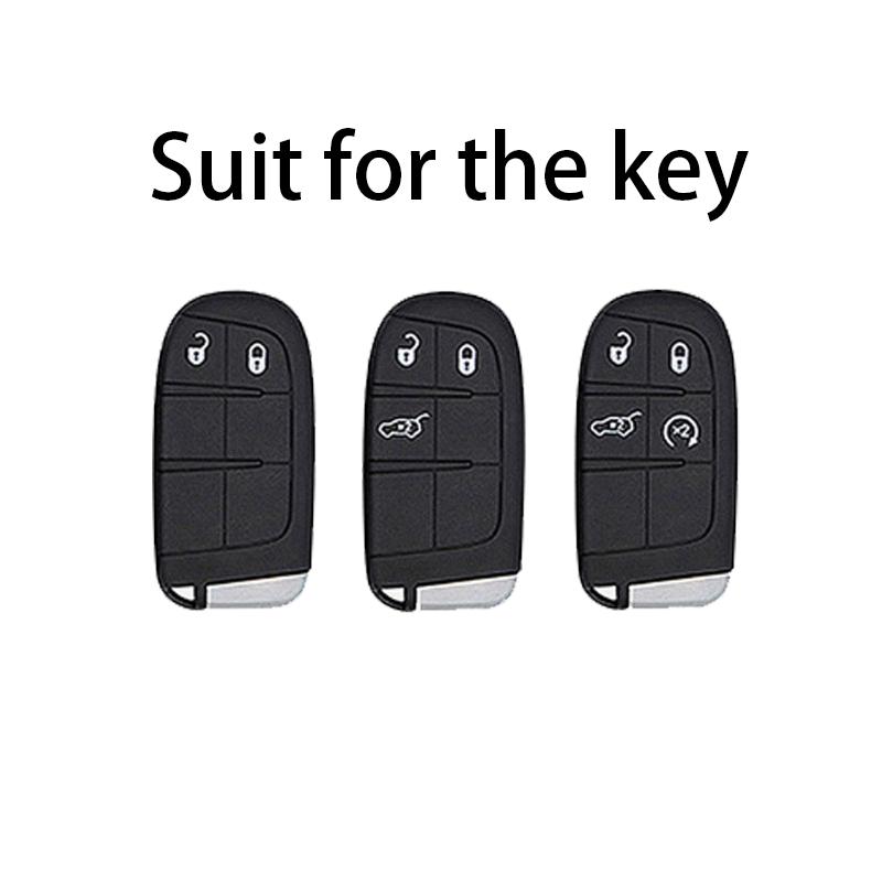 Mpxf10 Female Key Case for Jeep Renegade Grand Cherokee Dodge Ram Charger 1500 Challenger Chrysler 300C Journey Remote Car Key Cover
