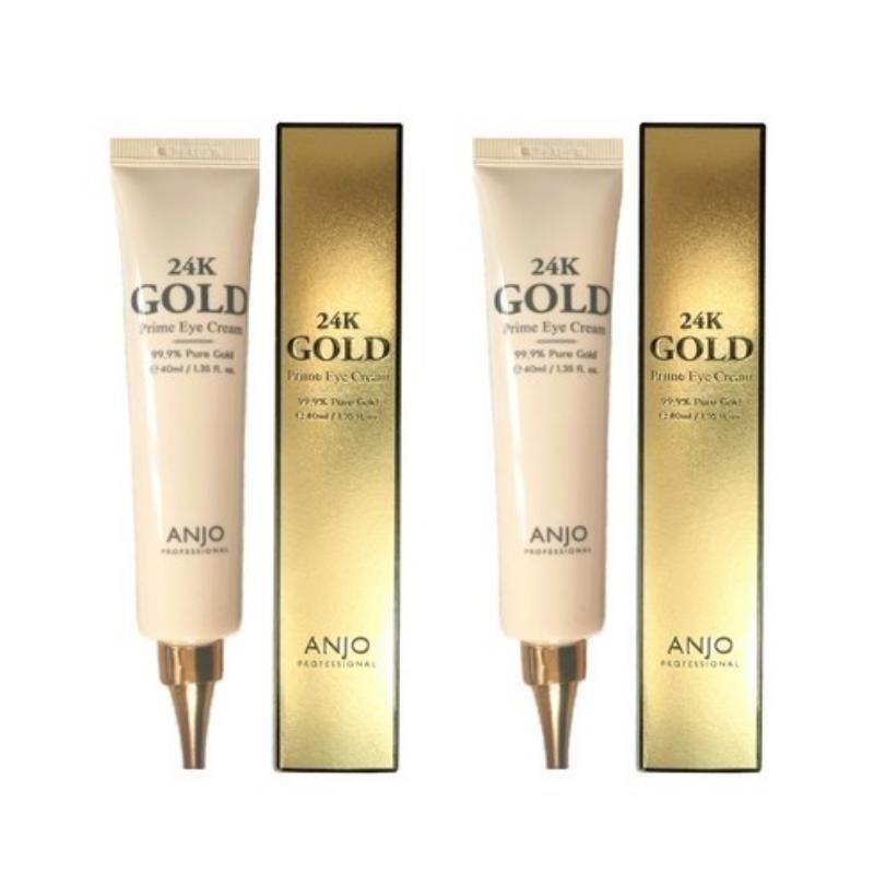 ANJO 24K Gold Augencreme Tubenform 40ml/80ml 40ml X 2