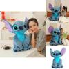 Stitch Plush Toy Adorable Stuffed Animal In Short Plush Fabric