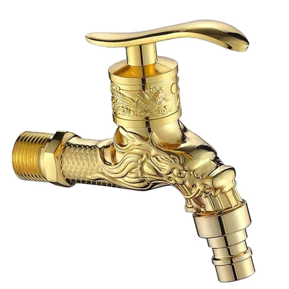 Antique Washing machine faucet Connector metal Mop Pool Cold Tap  Outdoor Garden Wash Basin Tap