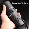 16X52 Monocular Telescope Dual Focus Zoom Binoculars 66M/8000M HD Scope Night Vision with Strap Optical Lens/Rubber Outdoor Use