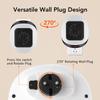 Wall Outlet Space Portable Electric Heater Room Heater Home Appliance Warm Air Blower Winter Fast Warmer Machine Remote Control