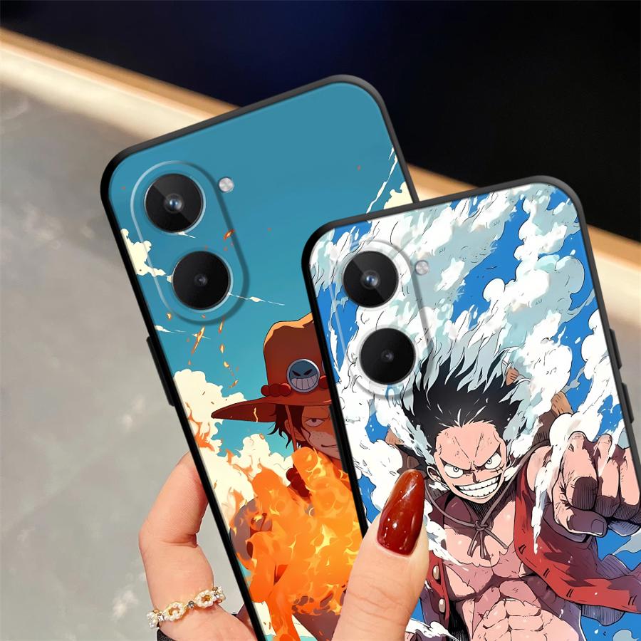 Phone Cover Case for Realme C21 C25 12 14 11 Pro C33 C35 C53 C55 P3 Ultra GT Master Neo2 C15 C12 Nazro 50 50i Ones Pieces Luffy
