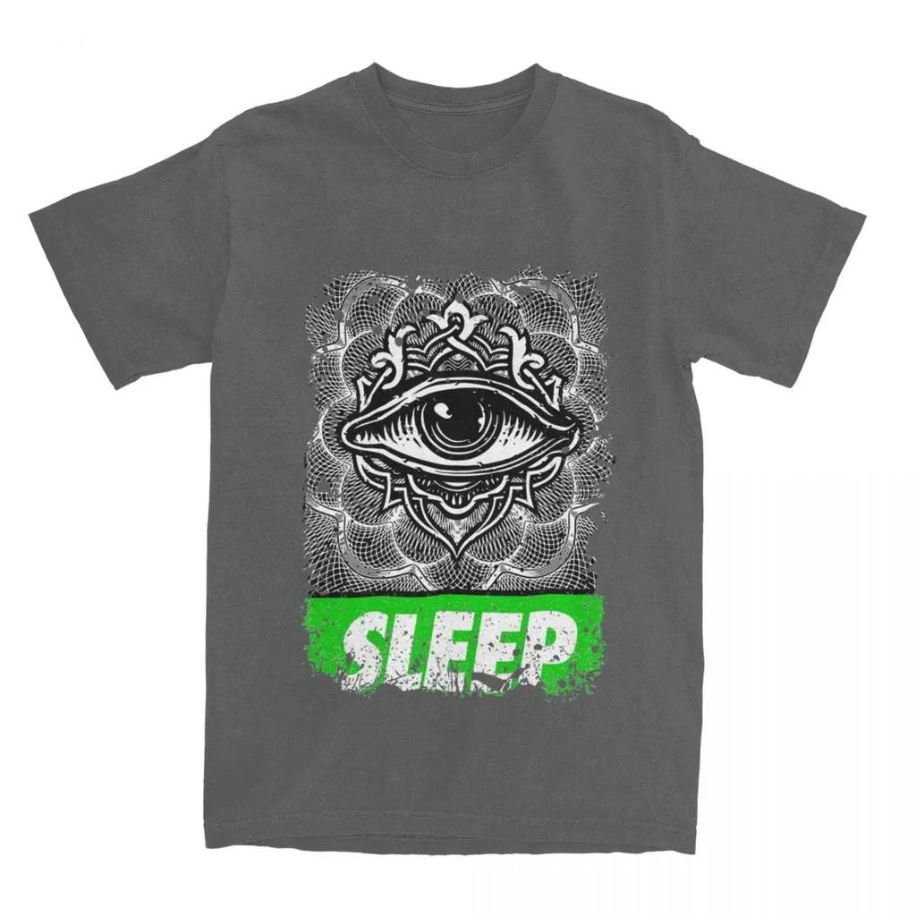 Men Women Sleep Band Shirt Apparel Stoner Doom Metal  Tops T-shirt Vintage Tees New Arrival