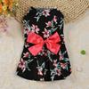 Mädchen Hund Katze Blumen Schleife Kleid Tutu Shirt Haustier Welpe Rock Frühling/Sommer Kleidung XS-XL
