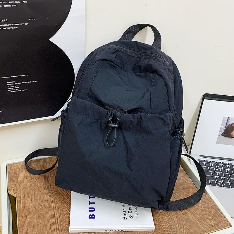 Outdoor new backpack trendy Korean version niche folds casual foreign style waterproof large capacity college student lightweight backpack