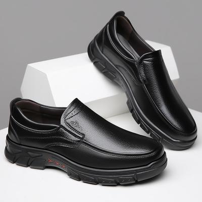 Fashion Men's Loafers Fashion Handmade Cowhide Leather Shoes Breathable Business Casual Shoes for Men Oxford Office Shoes Zapatos Hombre