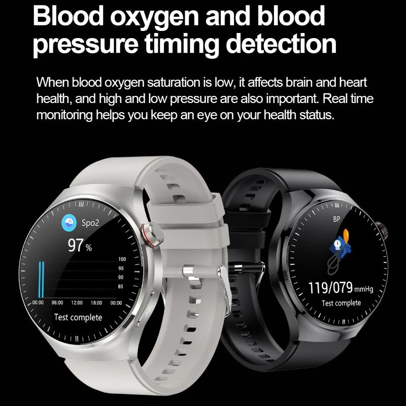 2025 Neue Präzise Blutfette Harnsäure Smartwatch Für Männer EKG+PPG Uhr Outdoor Sport Bluetooth Anruf Gesundheit Smartwatches